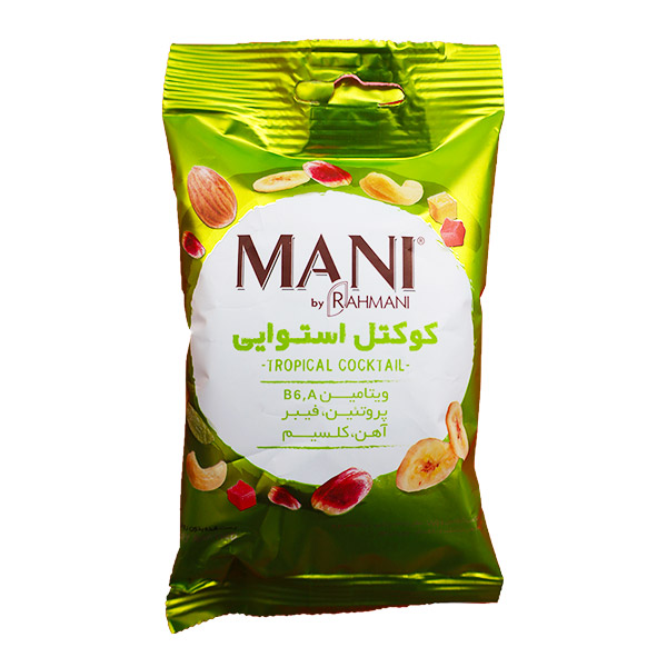 اسنک کوکتل استوایی 60 گرمی مانی