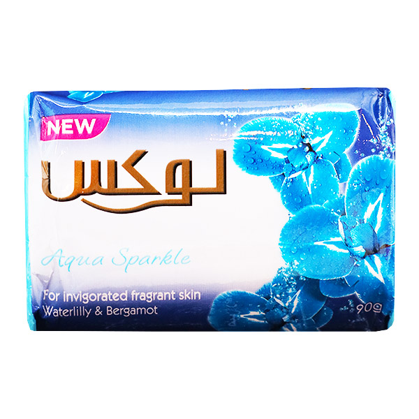 صابون لوکس با رایحه ی نیلوفر آبی و ترنج 90 گرمی