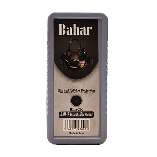 واکس ابری براق کننده کفش رنگ مشکی بهار