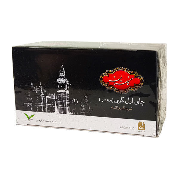 تی بگ خارجه عطری گلستان 50 عددی
