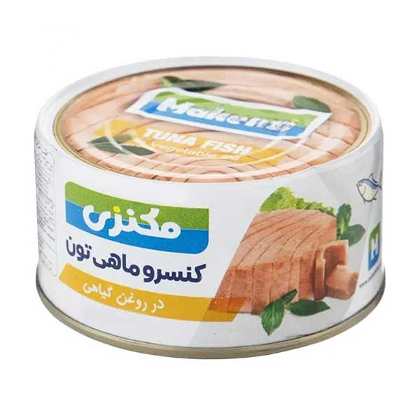 کنسرو ماهی تون در روغن گیاهی 180 گرمی مکنزی