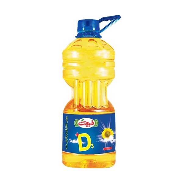 روغن آفتابگردان ویتامینه طبیعت 3 لیتری