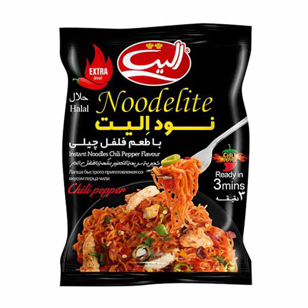 نودالیت با طعم چیلی الیت 75 گرمی