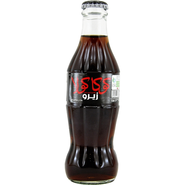 نوشابه زیرو شیشه ای 250 سی سی