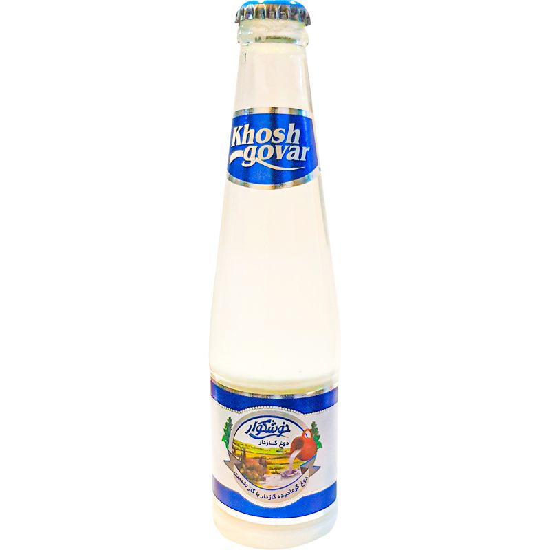 دوغ ساده خوشگوار شیشه ای 250 سی سی