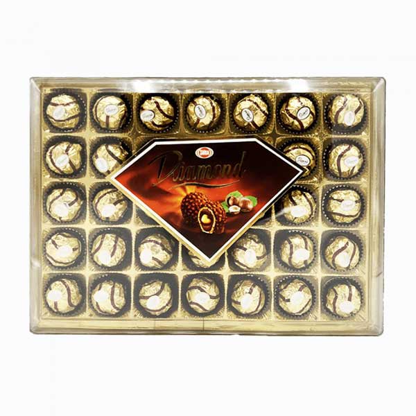 شکلات کادویی دیاموند سینی بزرگ