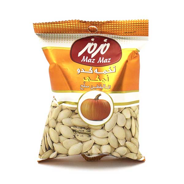 تخمه کدو پوستدار بزرگ (75-گ)مزمز