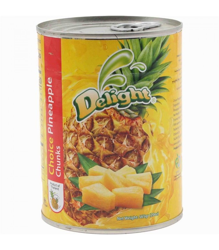 کمپوت آناناس 565 گرمی خرد کلید دار دیلایت