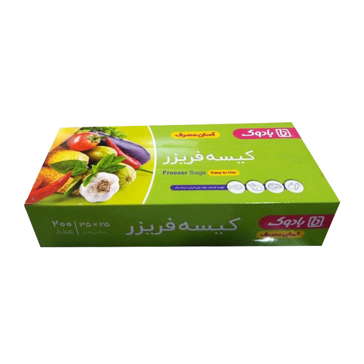 کیسه فریزر 200 عددی بادوک