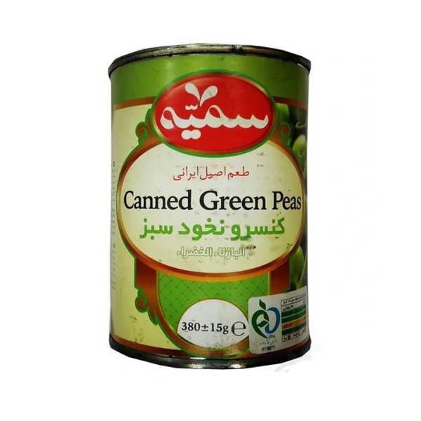 کنسرو نخود فرنگی 380 گرمی سمیه