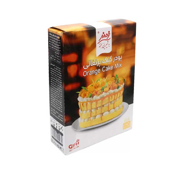 پودر کیک اسفنجی پرتقال
