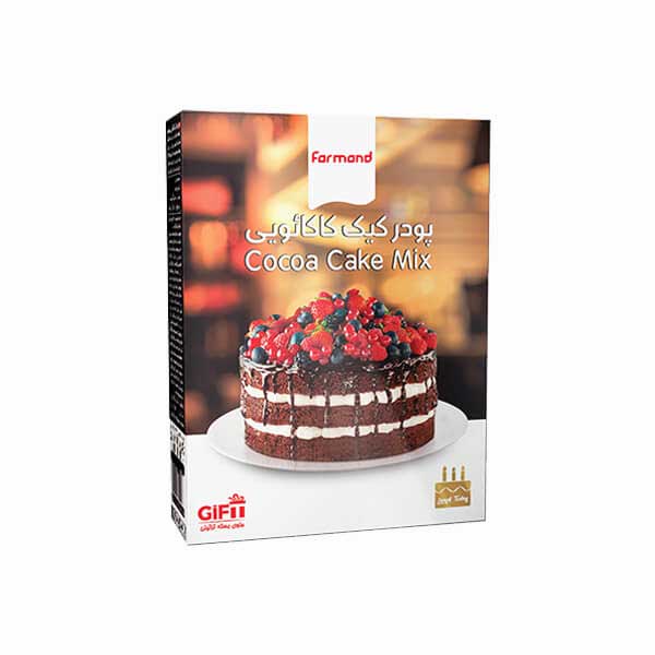 پودر کیک اسفنجی کاکائویی
