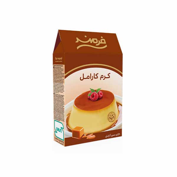 دسر کرم کارامل 8 پالتی