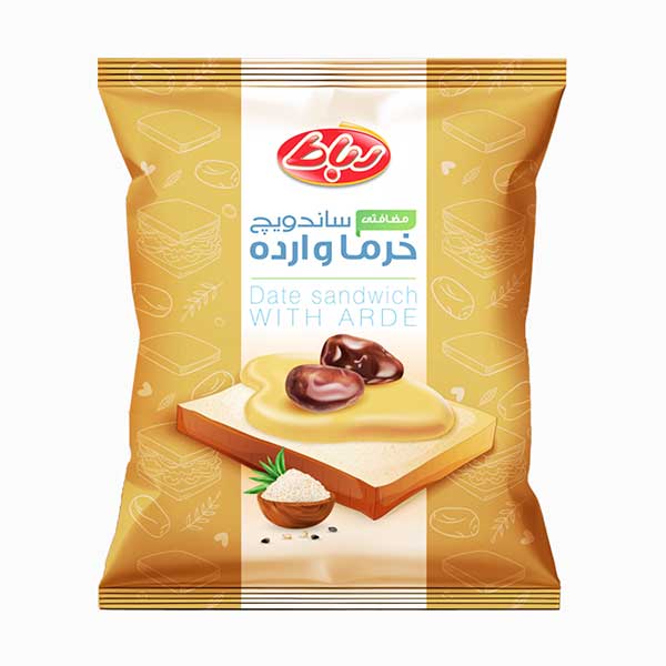 ساندویچ ارده و خرما رباط 100 گرم