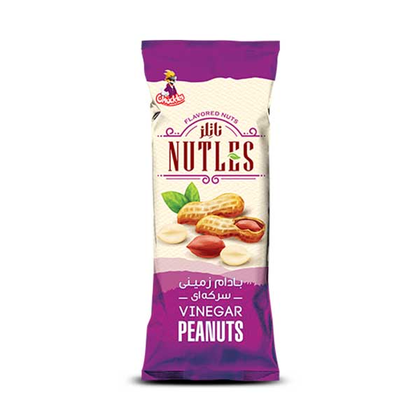ناتلز بادام زمینی سرکه 35 گرم
