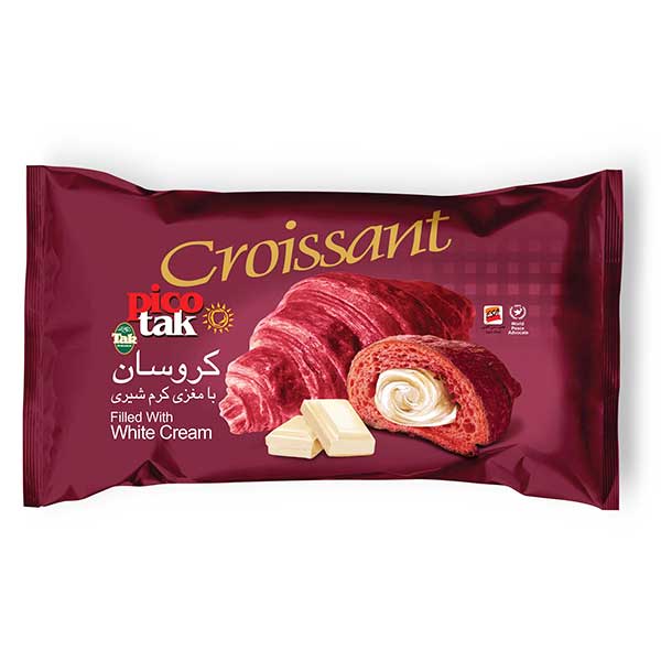کروسان ردولوت با مغزی کرم شیری 60 گرم