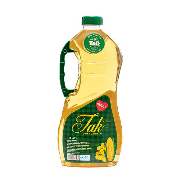 روغن ذرت کانولا بطری 1/8