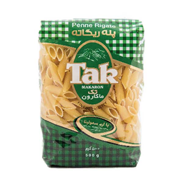 ماکارانی فرمی 500 گرم پنه ریگاته ارگانیک