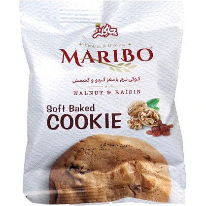 کوکی کشمش و گردو ماریبو 40 گرم