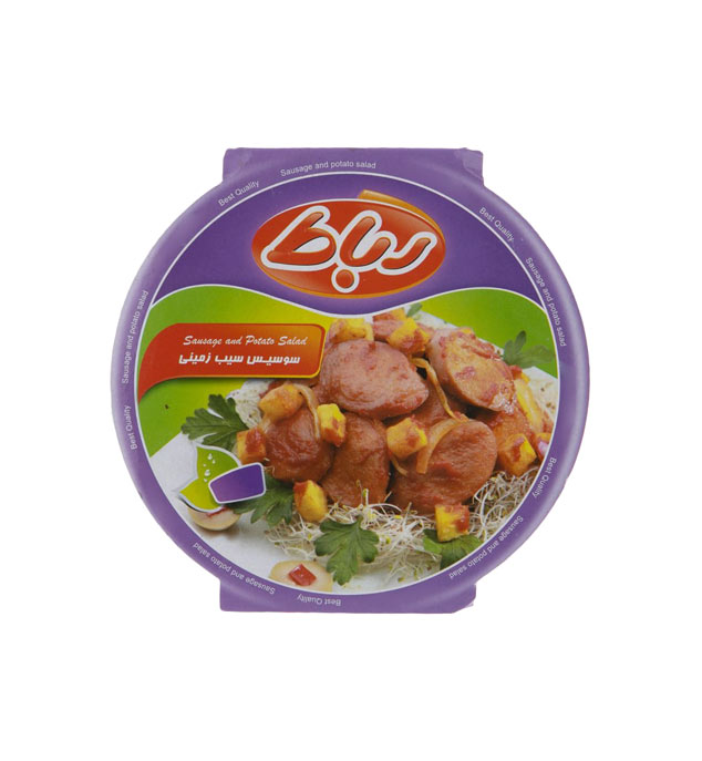 سوسیس بندری با سیب زمینی رباط