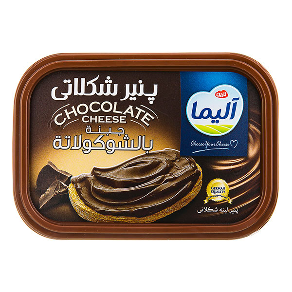 پنیر شکلاتی 250 گرمی آلیما