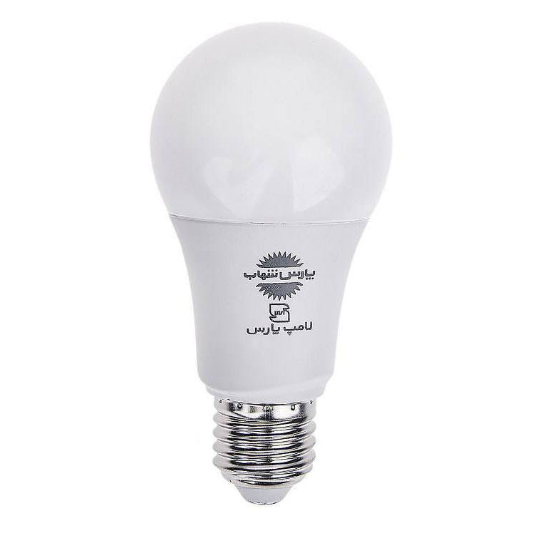لامپ LED حبابی 12 وات مهتابی پایه E27 پارس شهاب