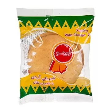 شیرینی آردی پرتقالی مینو 30 گرمی (2 عددی)