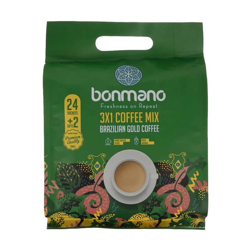 پودر کافی میکس 1*2 ساشه 16 گرمی بن مانو