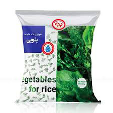 سبزی پلو منجمد 400 گرمی ب.آ