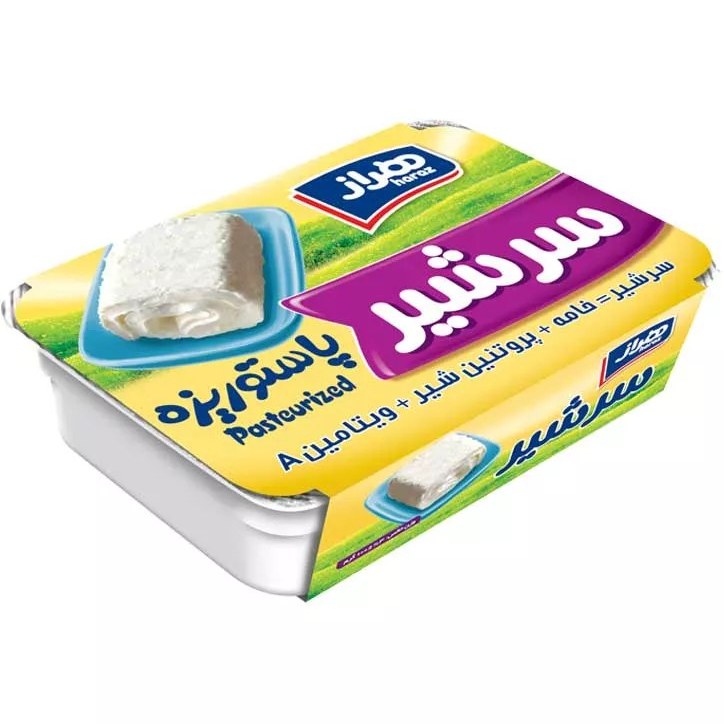 خرید سرشیر پاستوریزه 125 گرمی هراز