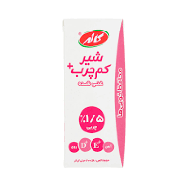 شیر کم چرب غنی شده 200 سی سی لیف