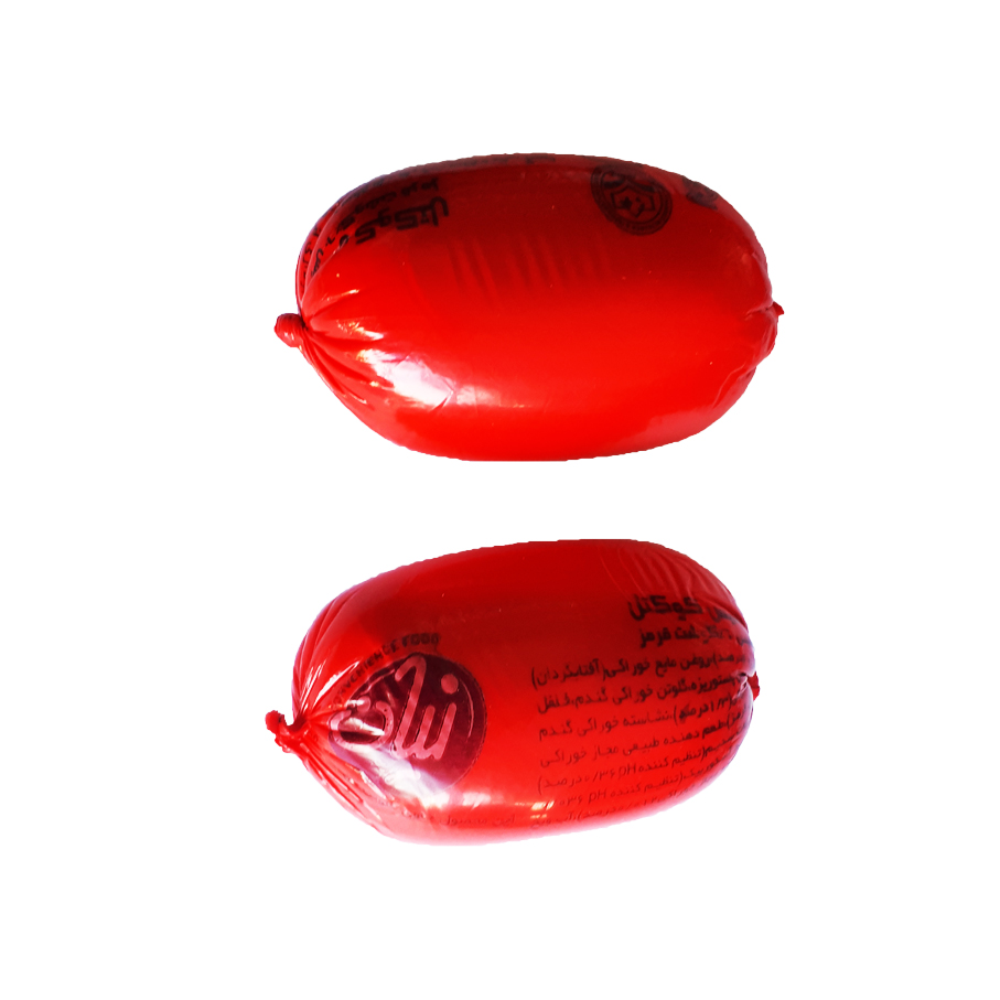 سوسیس کوکتل 60% گوشت قرمز نیان بسته 1کیلویی ب.آ