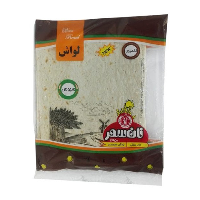 نان سنتی لواش سبوس دار نان سحر
