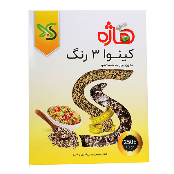 کینوا سه رنگ 250گرمی هاژه