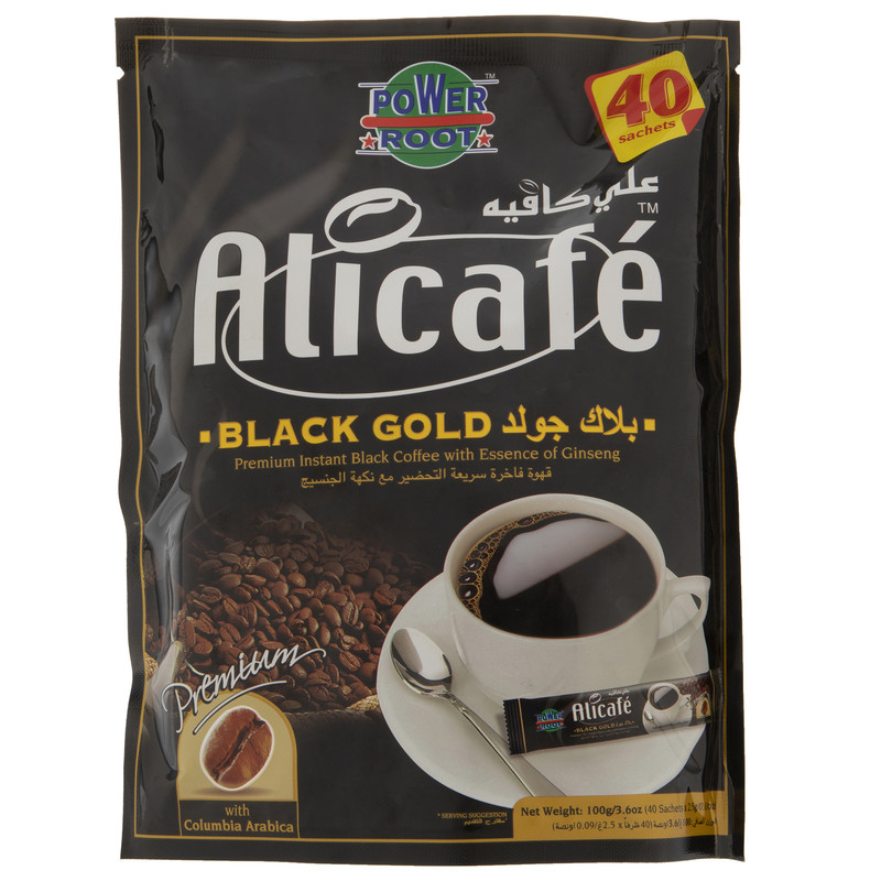 پودر قهوه فوری بلک گلد علی کافه 2.5 گرمی