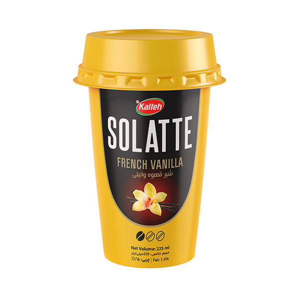 سولاته وانیلی 225 گرمی لیوانی کاله