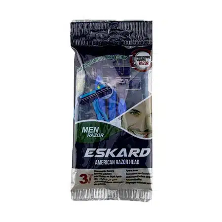 ژیلت 2لبه مردانه پفکی اسکارد