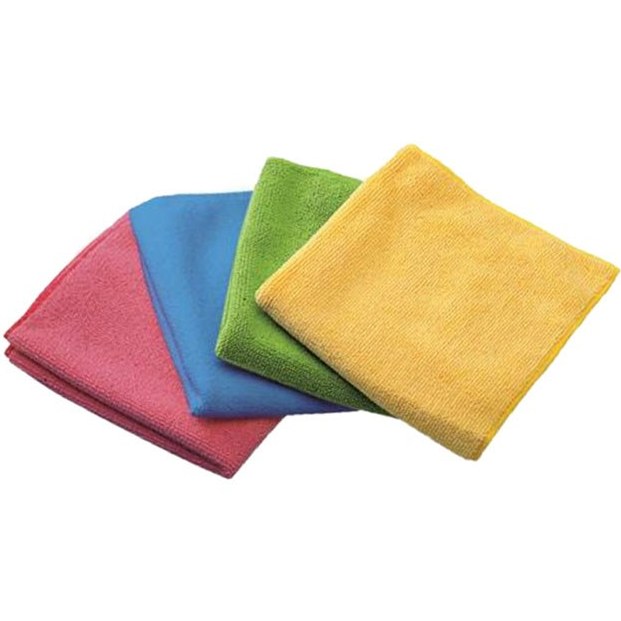 دستمال تنظیف 4عددی سفید سایز 40*70 گرین