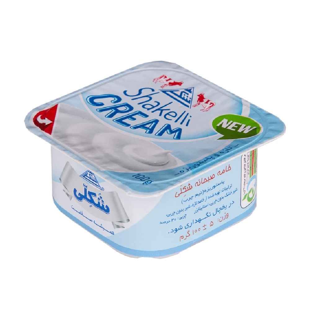 خامه صبحانه شکلی