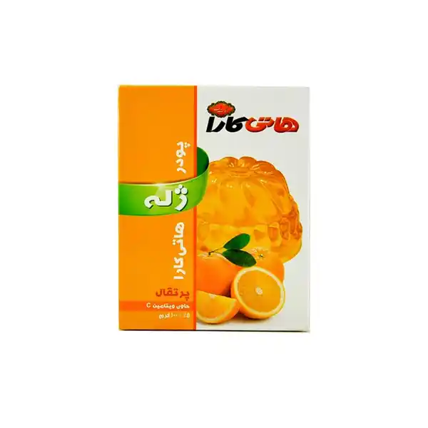 پودر ژله پرتقالی هاتی کارا 100 گرمی