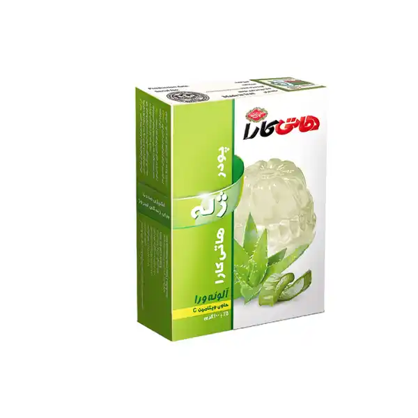 پودر ژله آلوئه ورا 100گرمی هاتی کارا