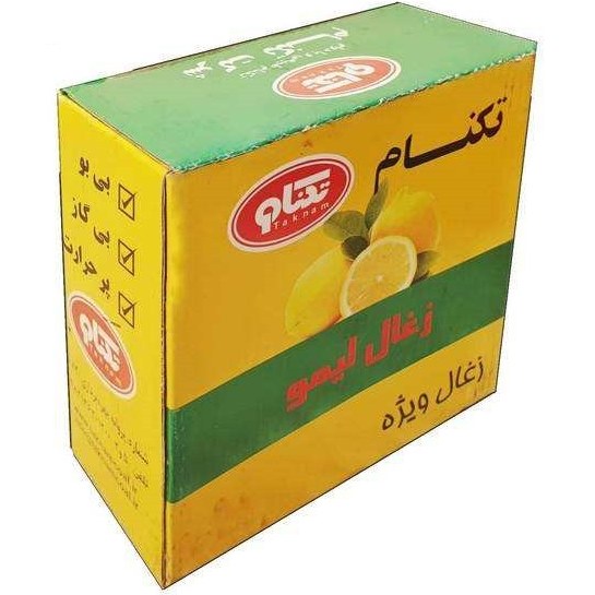 زغال لیمو 250گرمی مسافرتی بسته ای(قلیان) تکنام