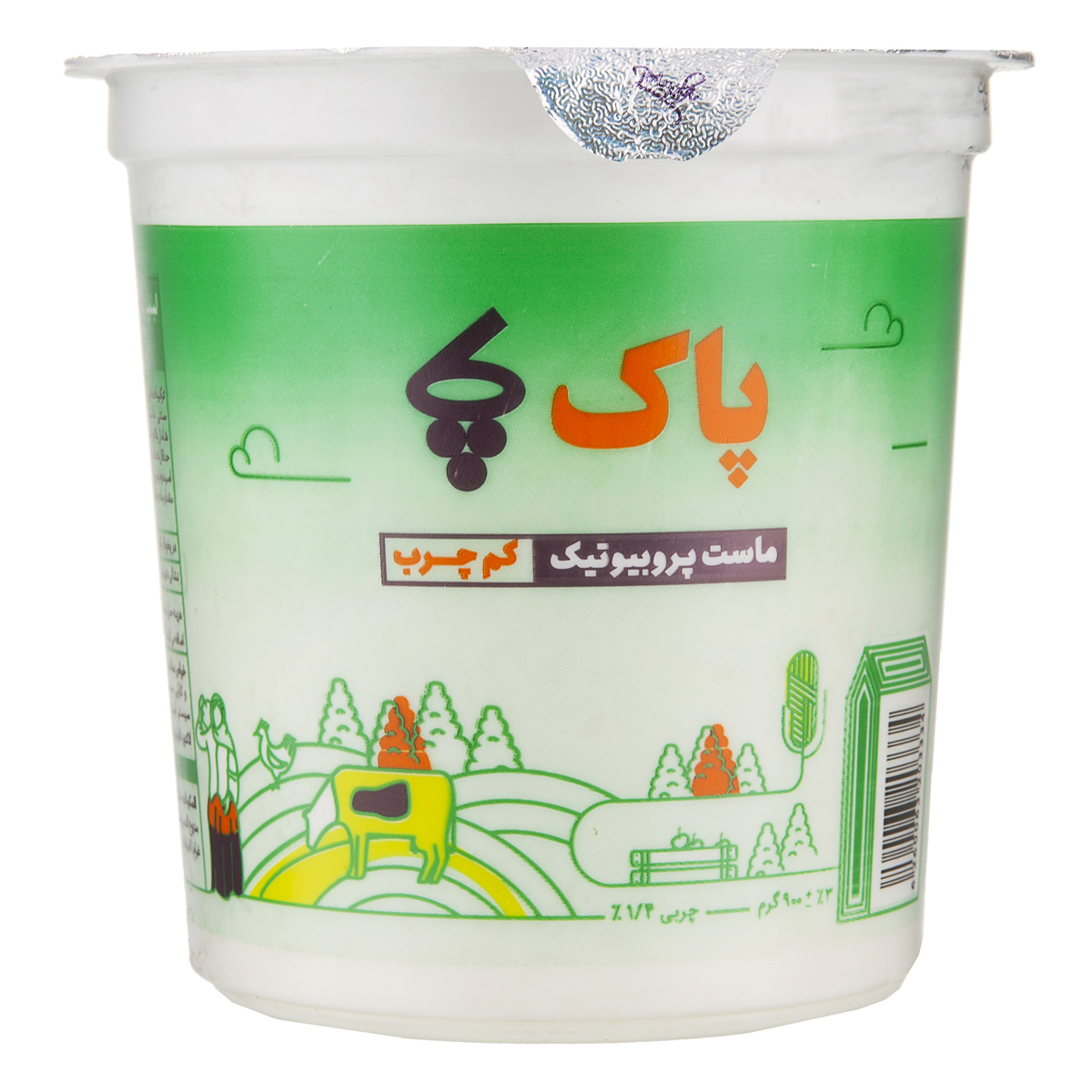 ماست پروبیوتیک کم چرب پاک 900 گرمی