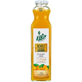 آبمیوه پرتقال پالپ دار کاریز 750 سی سی