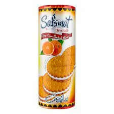 بیسکویت کرمدار پرتقالی سلامت 400 گرمی