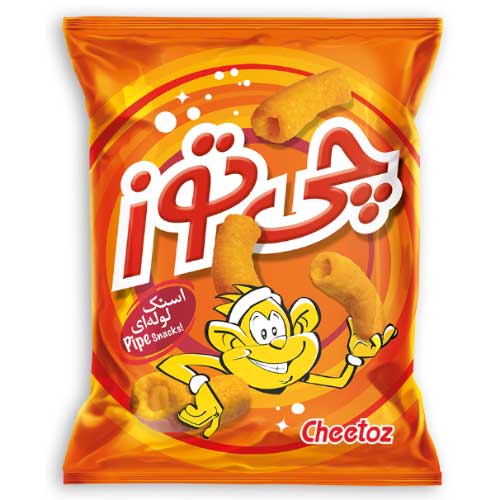 اسنک لوله ای چی توز 100 گرمی