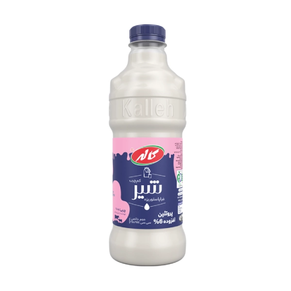 شیر فراپاستوریزه 6% پروتئین کم چرب کاله 955 سی سی