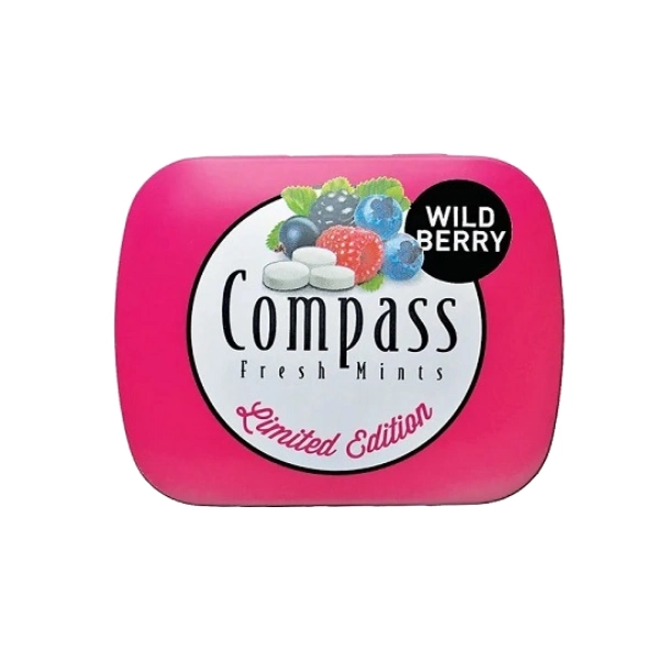 قرص خوشبو کننده دهان کامپس  با طعم بری 50 عددی