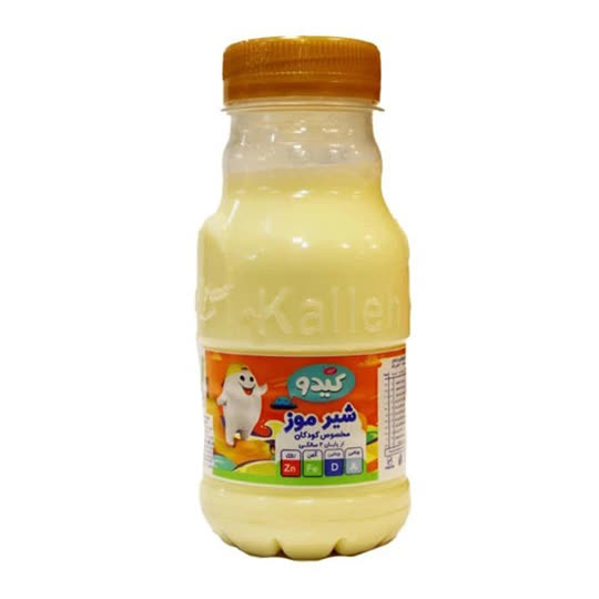 شیر موز بطری 200 سی سی کاله