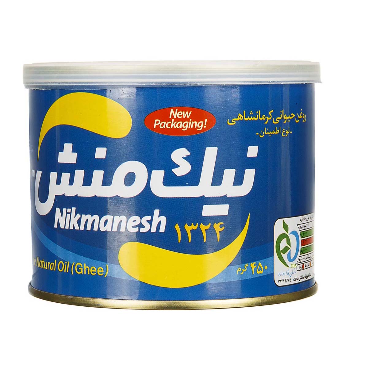 روغن حیوانی کرمانشاهی نیک منش 450 گرمی